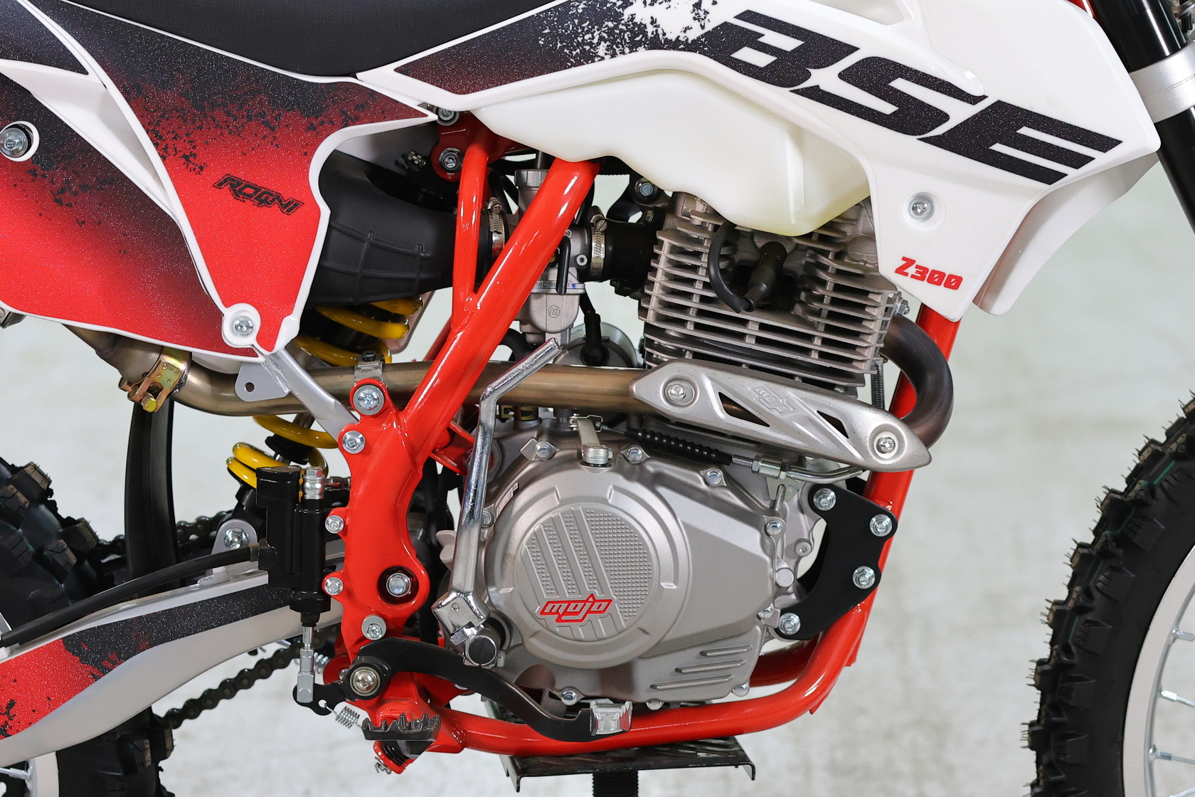 Кроссовый мотоцикл BSE Z3.00 21/18 JumpFury Red/White-6