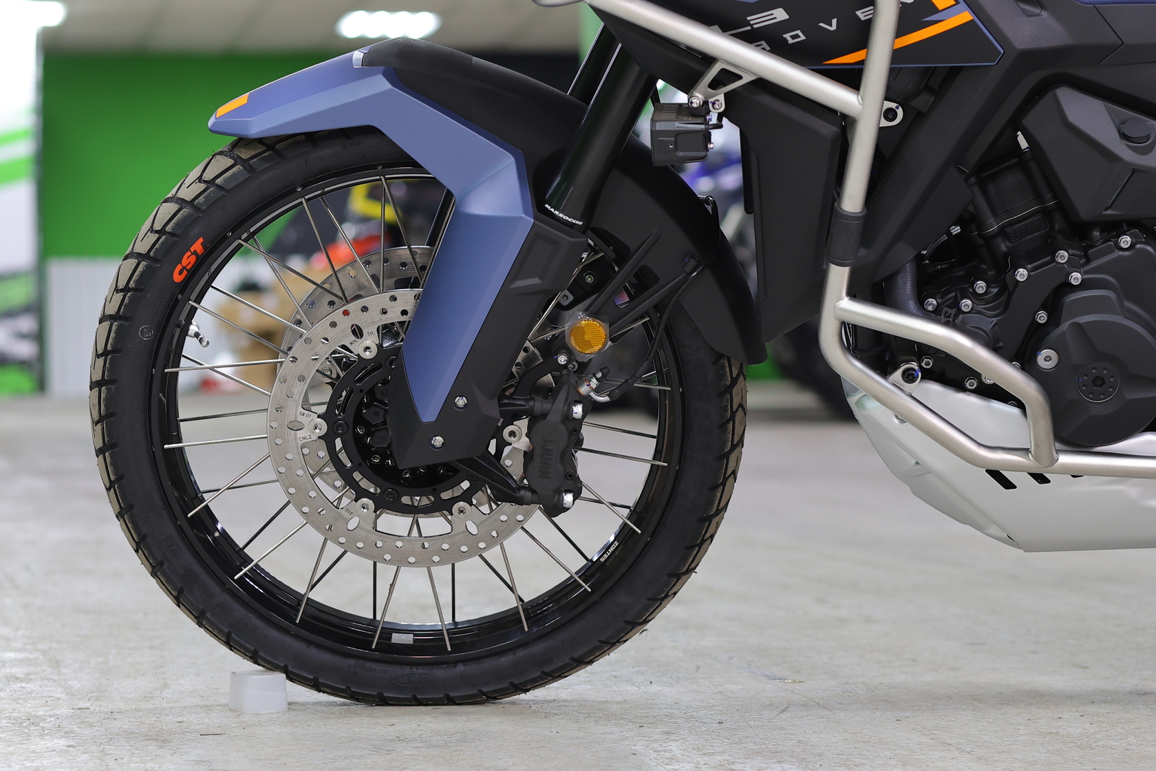 Мотоцикл ZONTES ZT703-F TOUR (4T ZT370MU EFI) 21/18 ПТС (Синий)-8
