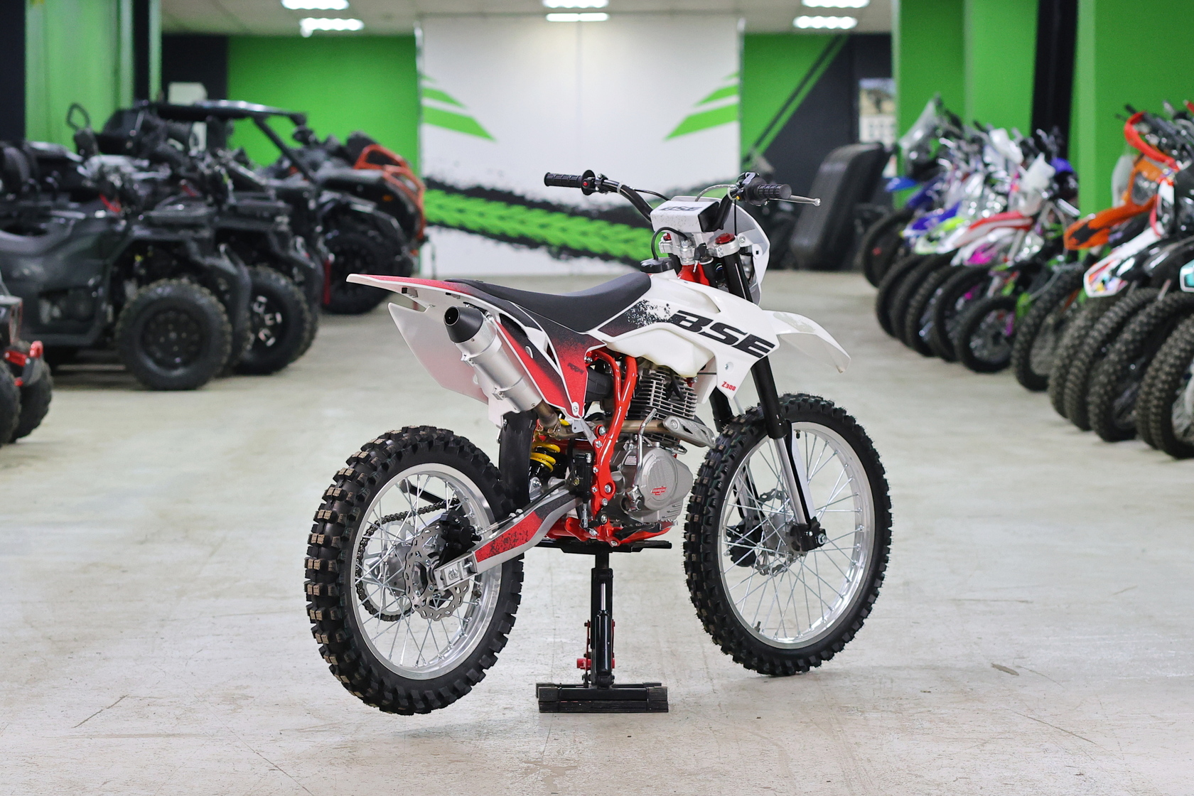 Кроссовый мотоцикл BSE Z3.00 21/18 JumpFury Red/White-4