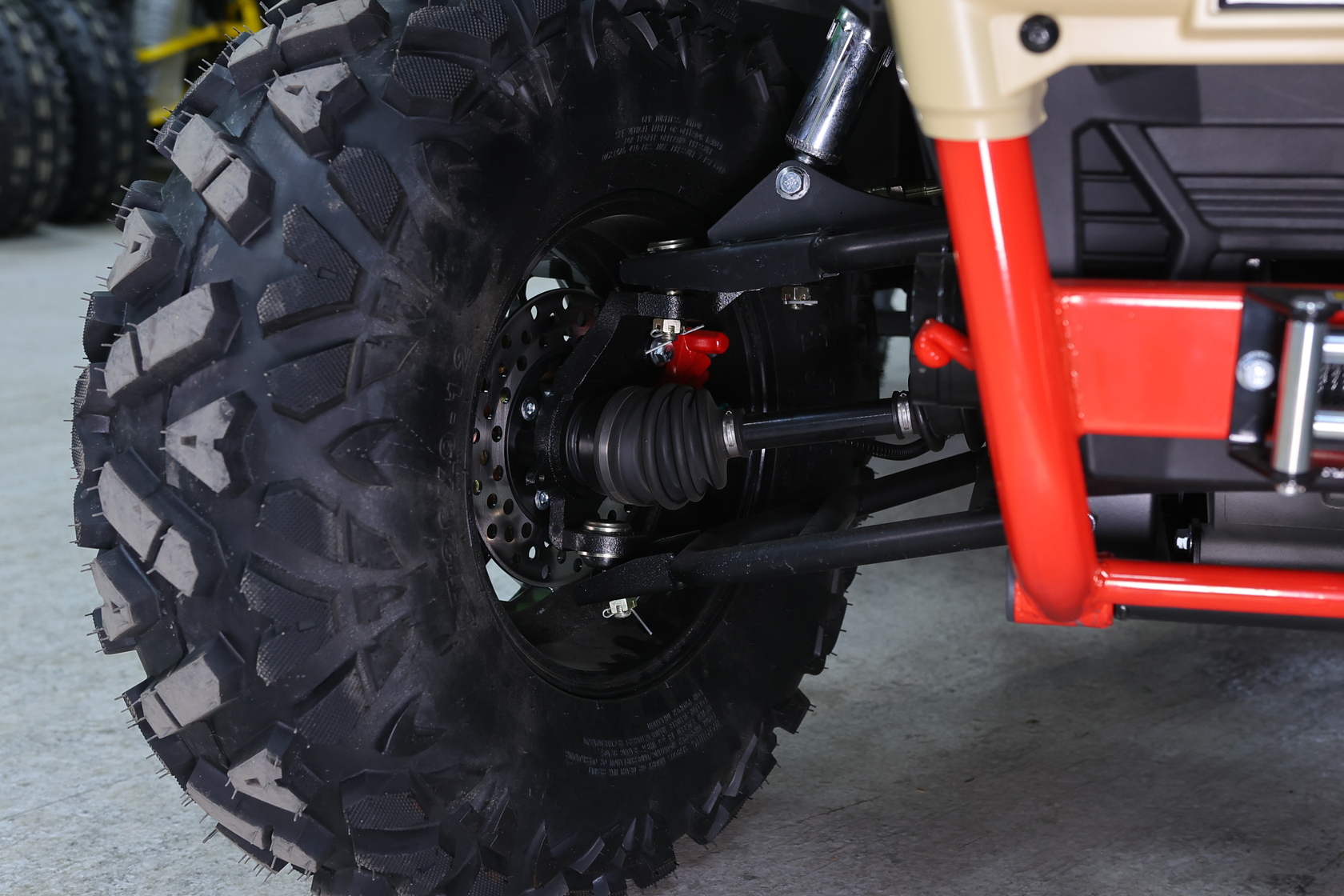 Квадроцикл GT-RACER MAX 550 4x4 EFI EPS (серый)-7